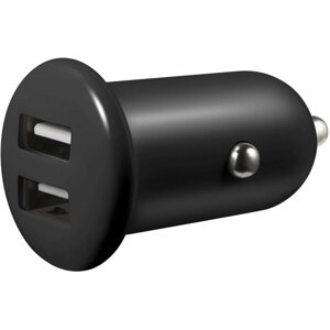 Sandberg SAVER USB DC auto adaptér, 2xUSB, 1A+2.1A , černá - 340-40