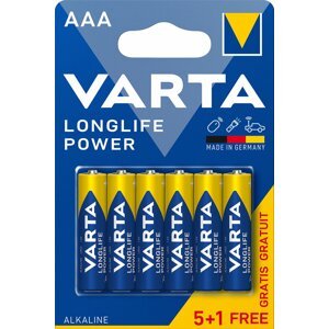 VARTA baterie Longlife Power AAA, 5+1ks - 4903121496