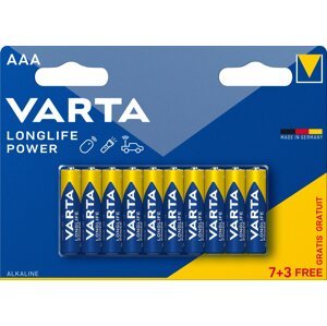 VARTA baterie Longlife Power AAA, 7+3ks - 4903121470