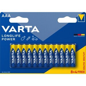VARTA baterie Longlife Power AAA, 8+4ks - 4903121472