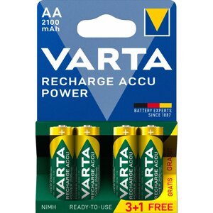 VARTA nabíjecí baterie Power AA 2100 mAh, 3+1ks - 56706101494
