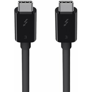 Belkin kabel USB-C to USB-C ThunderBolt 3, 0,8m - F2CD084bt0.8MBK