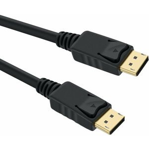 PremiumCord DisplayPort 1.4 propojovací kabel M/M, zlacené konektory, 1m - kport8-01