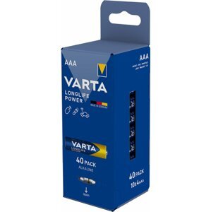 VARTA baterie Longlife Power 40 AAA (Storage box 10x4 foil) - 4903121154