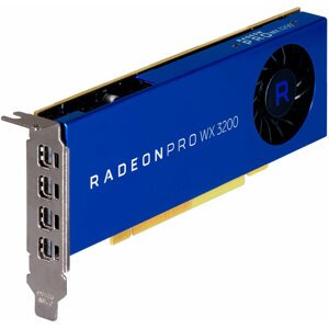 HP AMD Radeon™ PRO WX 3200, 4GB GDDR5 - 6YT68AA
