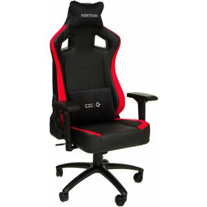 CZC.Gaming Fortress, herní židle, černá/červená - CZCGX500R