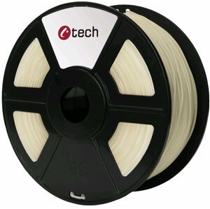 C-TECH tisková struna (filament), PETG, 1,75mm, 1kg, transparentní - 3DF-PETG1.75-CL