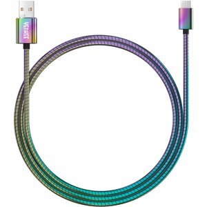 YENKEE YCU 251 nabíjecí kabel Micro USB, nerezová ocel, 1m - 35053494
