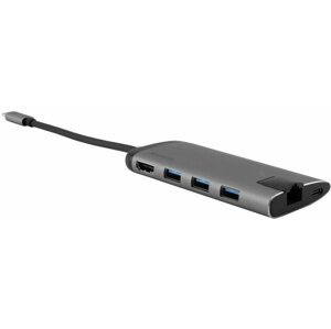 Verbatim USB-C multiport hub USB 3.1 GEN 1/2xUSB 3.0/HDMI/SDHC/MicroSDHC/RJ45 - 49142