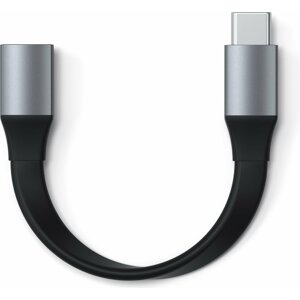 Satechi kabel USB-C, prodlužovací, 12 cm, černá - ST-TCECM