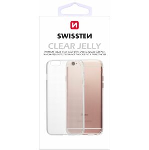 SWISSTEN ochranné pouzdro Clear Jelly pro iPhone 5/5S/SE, transparentní - 32801700