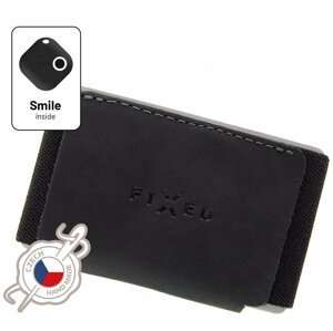 FIXED peněženka Smile Tiny Wallet se smart trackerem, černá - FIXSM-STN-BK