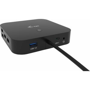 i-tec USB-C Dual Display Docking Station with Power Delivery 100 W + Universal Charger 112 W - C31DUALDPDOCKPD100W