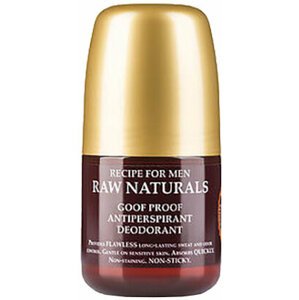 Antiperspirant Recipe For Men, pro muže, Raw Naturals, 60 ml - RAW822