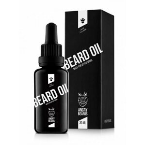 Olej Angry Beards Jack Saloon, na vousy, 30 ml - 0752993127041