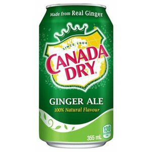Canada Dry ginger ale USA 355ml - 007811403