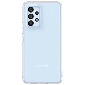 Samsung poloprůhledný zadní kryt pro Galaxy A23 5G, transparentní - EF-QA235TTEGWW