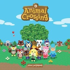 Kalendář 2024 Animal Crossing, nástěnný - 09781805270157