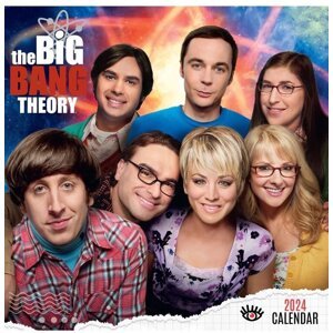 Kalendář 2024 Big Bang Theory, nástěnný - 09781805270249