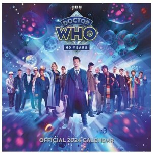 Kalendář 2024 Doctor Who, nástěnný - 09781805270386