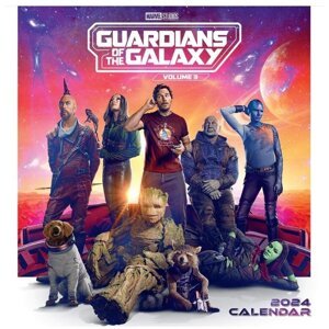 Kalendář 2024 Guardians of the Galaxy, nástěnný - 09781805270492
