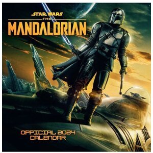 Kalendář 2024 Star Wars: The Mandalorian, nástěnný - 09781805270638