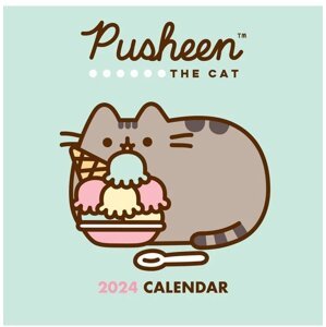 Kalendář 2024 Pusheen, nástěnný - 09781801229715