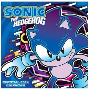 Kalendář 2024 Sonic The Hedgehog, nástěnný - 09781805270898