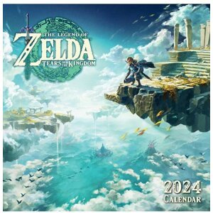 Kalendář 2024 The Legend Of Zelda, nástěnný - 09781805271055
