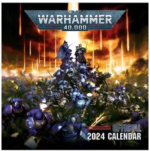 Kalendář 2024 Warhammer, nástěnný - 09781805271123