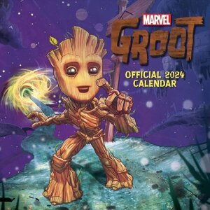Kalendář 2024 Marvel - Groot, nástěnný