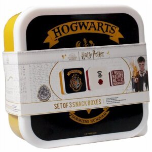 Box na svačinu Harry Potter - Hogwarts, 3ks - LBOX3HP05
