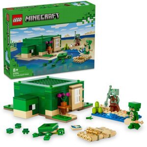 LEGO® Minecraft® 21254 Želví domek na pláži - 21254