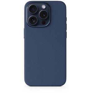 EPICO kožený zadní kryt Mag+ pro iPhone 15 Pro Max, modrá - 81410131600001