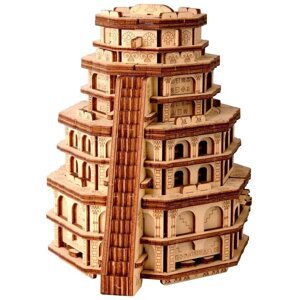 Hlavolam EscapeWelt - Quest Tower, dřevěný - EW19