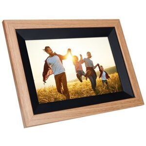 Rollei Smart Frame WiFi 105, 10,1", dřevo, hnědá - 30274