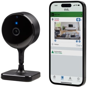 Eve Cam Secure Video Surveillance - vnitřní kamera, Homekit - 10ECJ8701