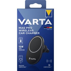 VARTA bezdrátová nabíječka do auta kompatibilní s MagSafe, 15W, černá - 57902101111