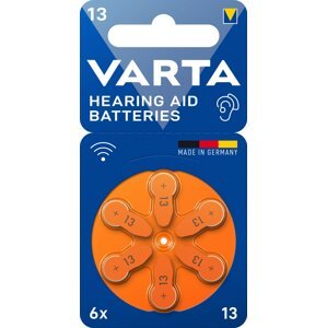 VARTA baterie do naslouchadel 13, 6ks - 24606101416