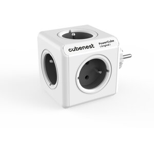 Cubenest PowerCube Original rozbočka-5ti zásuvka, šedá - 6974699971047