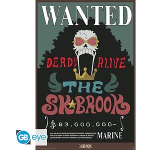 Plakát One Piece - Wanted Brook (91.5x61) - GBYDCO558