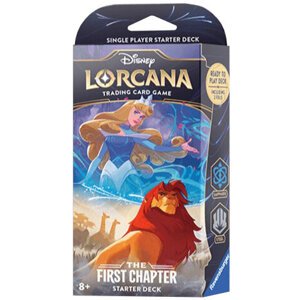 Karetní hra Lorcana: The First Chapter - Sapphire / Steel Starter Deck - 04050368981684