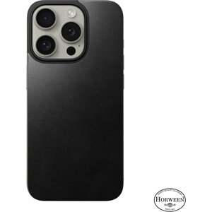 Nomad kožený ochranný kryt Magnetic Horween pro Apple iPhone 15 Pro, černá - NM01600985