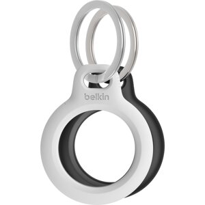 Belkin bezpečné pouzdro na AirTag s kroužkem na klíče, černá + bílá - MSC002btH35