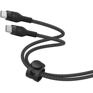 Belkin odolný kabel USB-C BOOST CHARGE™ PRO Flex, 1m, černá - CAB011bt1MBK