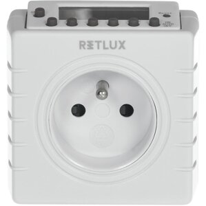 Retlux časový spínač digitální RST 14DIN - 52000045