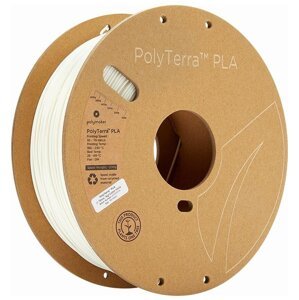 Polymaker tisková struna (filament), PolyTerra PLA, 1,75mm, 1kg, bílá - PM70822