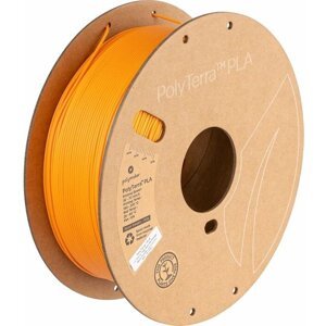 Polymaker tisková struna (filament), PolyTerra PLA, 1,75mm, 1kg, oranžová - PM70848