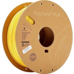 Polymaker tisková struna (filament), PolyTerra PLA, 1,75mm, 1kg, žlutá - PM70850