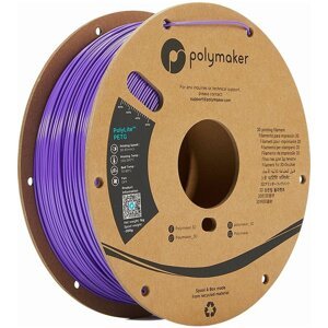 Polymaker tisková struna (filament), PolyLite PETG, 1,75mm, 1kg, fialová - PB01008
